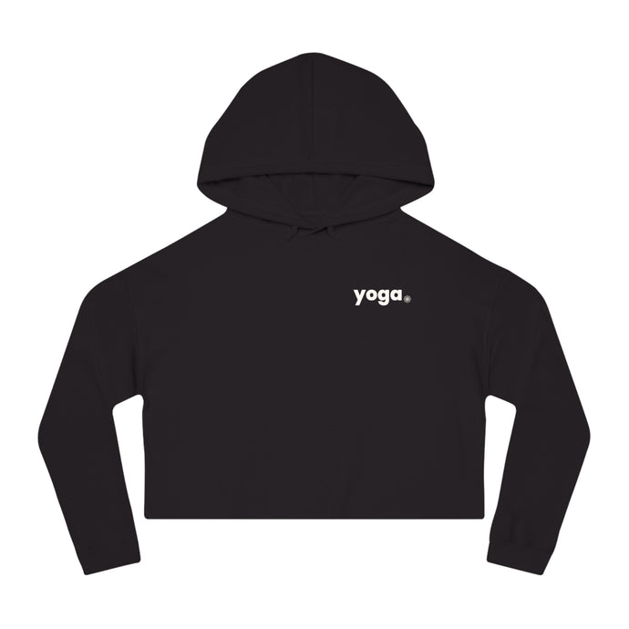 yoga. MVP Cropped Hooded Sweatshirt