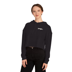 yoga. MVP Cropped Hooded Sweatshirt